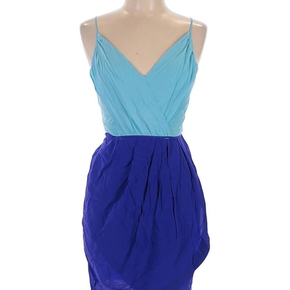 Yumi Kim colorblock blue dress